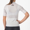 Dames Fietskleding Wit Giro d'Italia 2024 Competizione-shirt