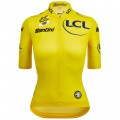 Dames Fietskleding Gele dames Tour de France 2024