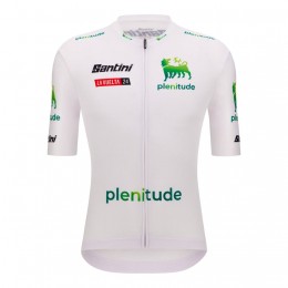 Heren Fietskleding Vuelta Espana witte trui 2024