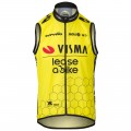 Heren Fietskleding Agu Wind Team Visma Lease a Bike 2024 vest
