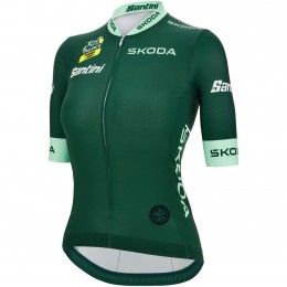 Dames Fietskleding Tour de France 2024 Groene damestrui