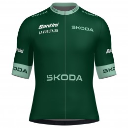 Heren Santini Vuelta Espana 2025 Groene Trui
