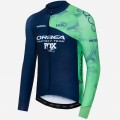 Heren Fietskleding Hiru Orbea Factory Team 2025 Core trui met lange mouwen