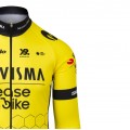 Heren Team Visma Lease a Bike 2025 shirt met lange mouwen