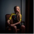 Dames Fietskleding Team Visma Lease a Bike 2025 The Wingbeat damesshirt