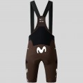 Heren Fietskleding Gobik Movistar Team Gravel Squad 2025 Grit 2.0 koersbroek