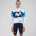 Heren Fietskleding Gobik Movistar 2025 Hyder trui met lange mouwen