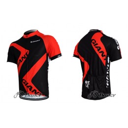 2012 Giant Ride Life Fietsshirt Korte mouw zwart rood 3854