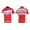 2012 Katusha Rusland Fietsshirt Korte mouw rood 3846