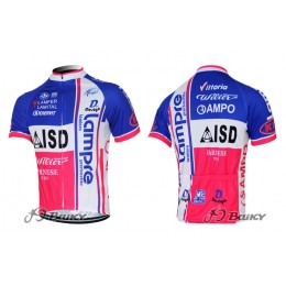 2012 Lampre ISD Fietsshirt Korte mouw wit blauw roze 3849