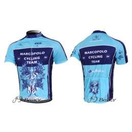 2012 Marco Polo Fietsshirt Korte mouw blauw 3850