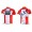 2012 Saxo Bank Pro Team Deens kampioenFietsshirt Korte mouw rood wit 3868