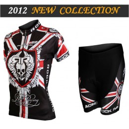 2012 Dames rock racing Fietskleding Fietsshirt Korte+Korte fietsbroeken 3639