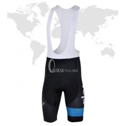 Team Sky Korte fietsbroeken Bib met zeem zwart blauw 2013 774