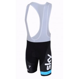 Team Sky Korte fietsbroeken Bib met zeem zwart 2013 773