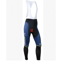 Movistar 2014 Lange Fietsbroeken Bib Blauw Zwart 1135