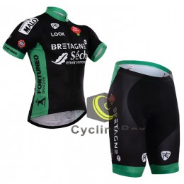 2015 Look Seche Fietskleding Set Fietsshirt Korte Mouwen+Fietsbroek Korte 2364