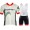 WILIER 2015 wit Fietskleding Fietsshirt Korte+Korte Fietsbroeken Bib 2300