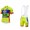 2015 ALE Geel Fietskleding Fietsshirt Korte+Korte Fietsbroeken Bib wit 2521