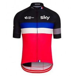 2016 SKY France Fietsshirt Korte Mouw 2016036017