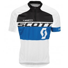 2016 Scott zwart blauw Fietsshirt Korte Mouw 2016036630
