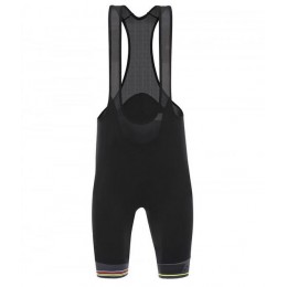 2016 Santini UCI arc en ciel ligne wit Korte Fietsbroeken Bib 2016036621