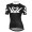 NALINI PRO Dames Enne Fietsshirt Korte Mouw zwart wit 20160985