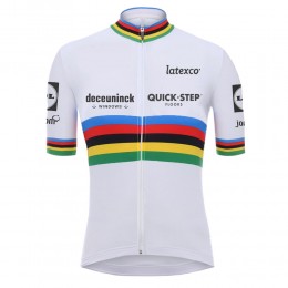 White Champion Quick Step Pro Team 2021 Wielershirt Korte Mouw 20210610