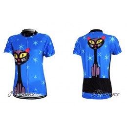 Blue Cat Fietsshirt Korte mouw blauw Dames 3479