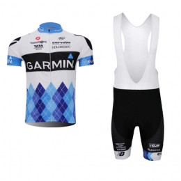 Garmin Sharp Barracuda 2014 Fietspakken Fietsshirt Korte+Korte koersbroeken Bib 1229