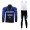 Giant Fietskleding Fietsshirt Lange Mouwen+lange fietsbroeken Bib zeem Blue 1044