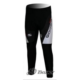 Giordana Pro Team lange fietsbroeken met zeem zwart wit 4761