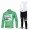 HTC-Highroad Pro Team Fietspakken Fietsshirt lange+lange fietsbroeken Bib zeem groen wit 4423