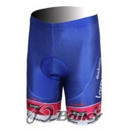 Lampre ISD Pro Team Korte fietsbroeken met zeem blauw roze 4642