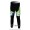 Liquigas Cannondale Pro Team lange fietsbroeken met zeem groen wit 4768