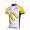 McDonald Legea Pro Team Fietsshirt Korte mouw wit geel 3915