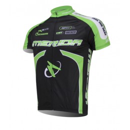 Merida 2014 Fietsshirt Korte mouw Black groen 1111