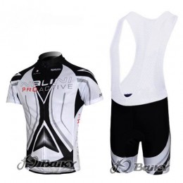 Nalini Pro Team Fietspakken Fietsshirt Korte+Korte koersbroeken Bibwit 412