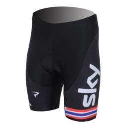 2013 Team Sky Noors kampioen Korte fietsbroeken met zeem zwart rood 4684