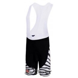 Team Traveller Kinetic Koffee Korte fietsbroeken Bib met zeem wit zwart 4598