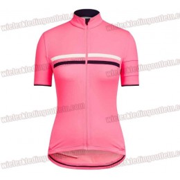 RAPHA BREVET rose Dame Fietsshirt Korte Mouw 33nl10096