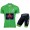 Ineos Grenadier 2020 Tour De France groen Fietskleding Fietsshirt Korte Mouw+Korte Fietsbroeken 2038