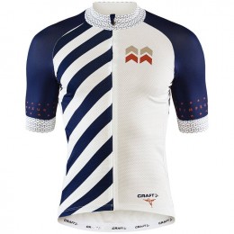2020 CRAFT Specialiste Fietsshirt Korte Mouw Blauw Wit CLWUM CLWUM