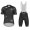 MALOJA PuraM Fietskleding Wielershirt Korte Mouw+Korte Fietsbroeken Bib Zwart NAQHS NAQHS