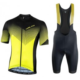 NALINI Atlanta 1996 Fietskleding Wielershirt Korte Mouw+Korte Fietsbroeken Bib Neon Geel Zwart LGUR2 LGUR2
