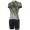 Dames RH+Bella Wielerkleding Wielershirt Korte Mouw+Korte Fietsbroeken Multicoloured ORGY0 ORGY0