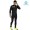2019 Casteli Raddoppia 2 zwart-wit Thermo Wielerkleding Set Wielershirts lange mouw+fietsbroek lang met UUAO378