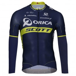 2017 Pro Team Orica Scott Fietsshirt lange mouw 2529