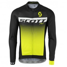 2017 Scott RC zwart-Jaune Fietsshirt lange mouw 2560