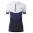 2017 Vaude Advanced II Dames Wit-Blauww Wielerkleding Wielershirt Korte Mouw 20176966